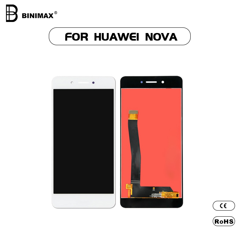Mobiele telefoon LCD's scherm Binimax vervangbare display voor HW nova