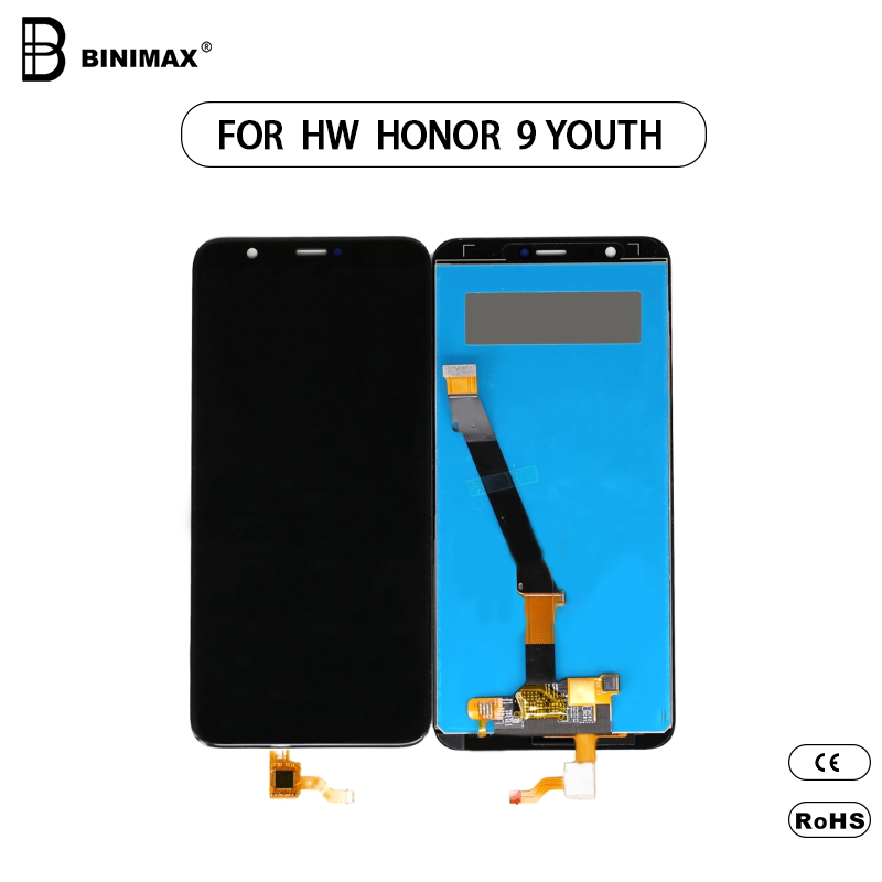 BINIMAX Mobiele telefoon TFT LCD's scherm Assembly display voor HW eer 9 jeugd