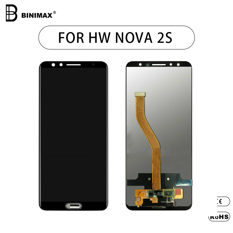 Mobiele telefoon LCD's scherm Binimax vervang display voor HW nova 2s